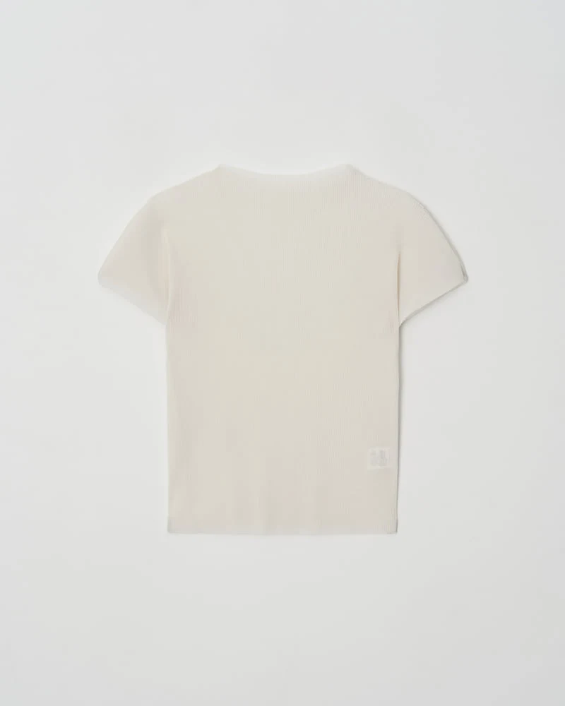 Understanding - Korean Women Fashion - #vintagekidsstyle - Light Pleated Short Sleeve Top - 7