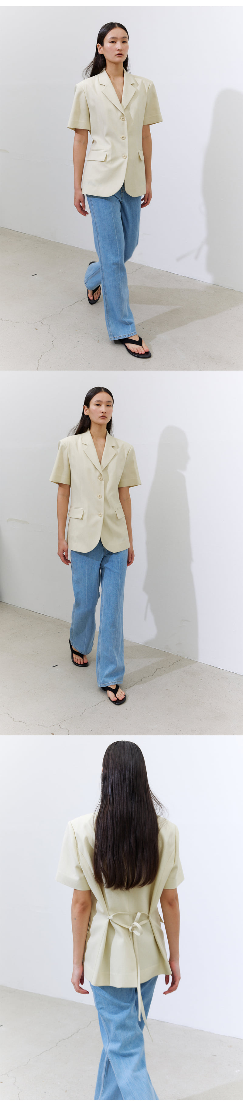Understanding - Korean Women Fashion - #womensfashion - Linen Belt Jacket - 2