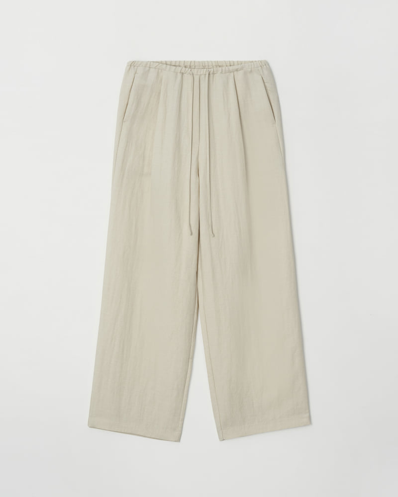 Understanding - Korean Women Fashion - #womensfashion - String One-Tuck Pants - 8
