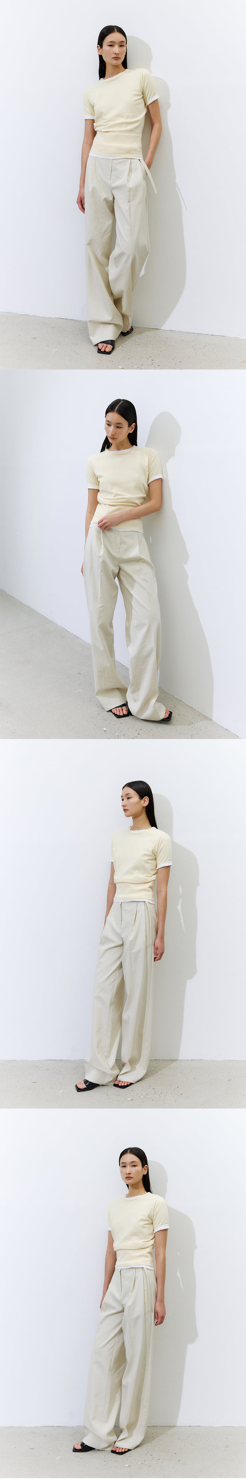 Understanding - Korean Women Fashion - #womensfashion - Tubular Short-Sleeved Knit
