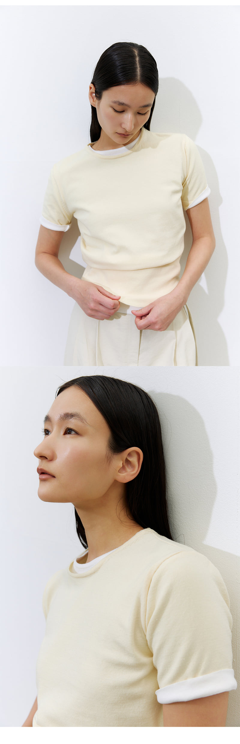 Understanding - Korean Women Fashion - #womensfashion - Tubular Short-Sleeved Knit - 3