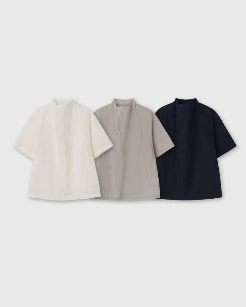 Understanding - Korean Women Fashion - #womensfashion - Binding Half-Neck Blouse - 7
