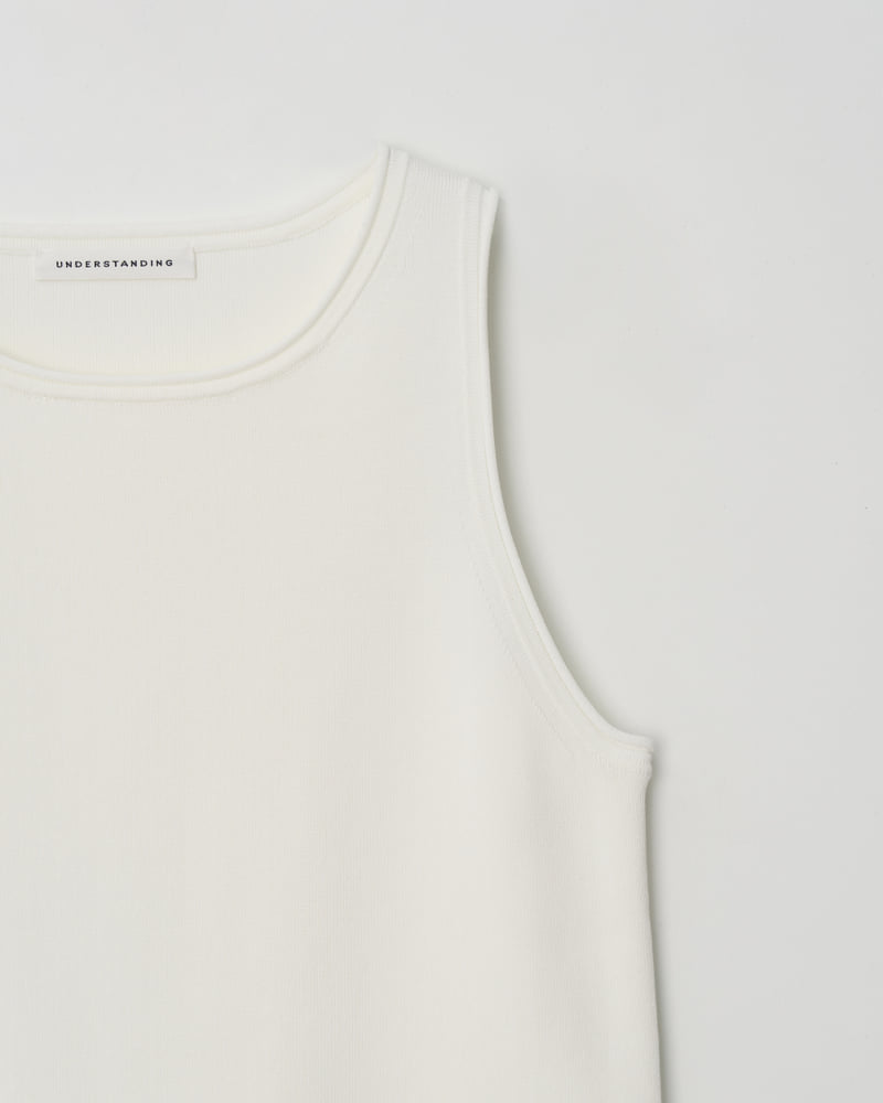 Understanding - Korean Women Fashion - #womensfashion - Rolled Sleeveless Knitwear - 12