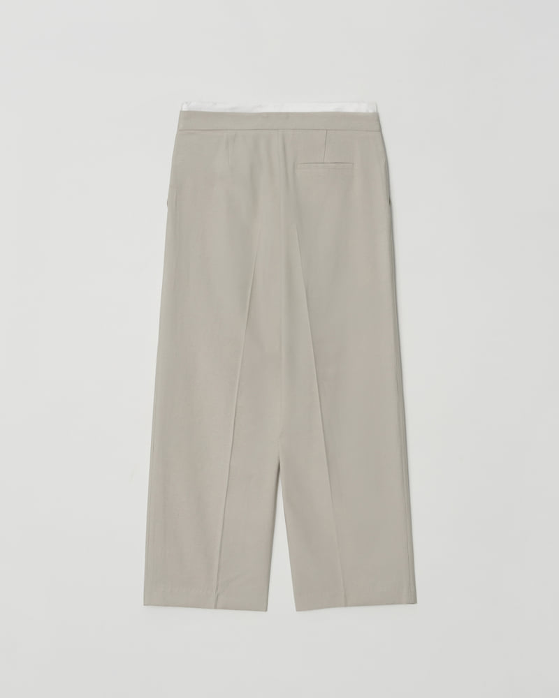 Understanding - Korean Women Fashion - #womensfashion - Linen Layered Trousers - 11