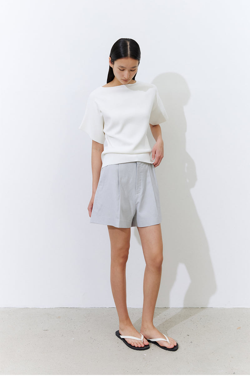 Understanding - Korean Women Fashion - #womensfashion - Boat Hool Short Sleeve Knit