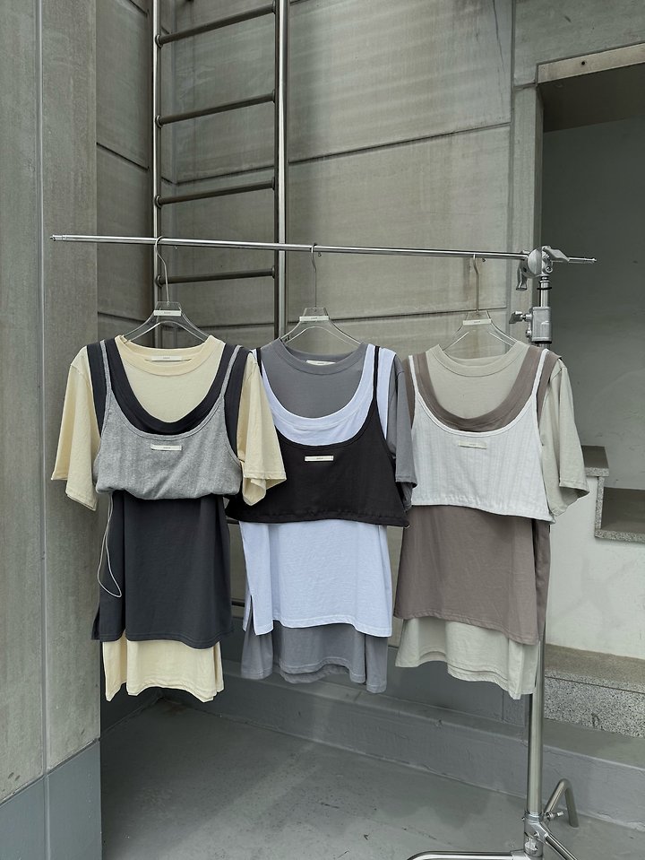 Uoov - Korean Women Fashion - #momslook - Triple Set (set of 3)