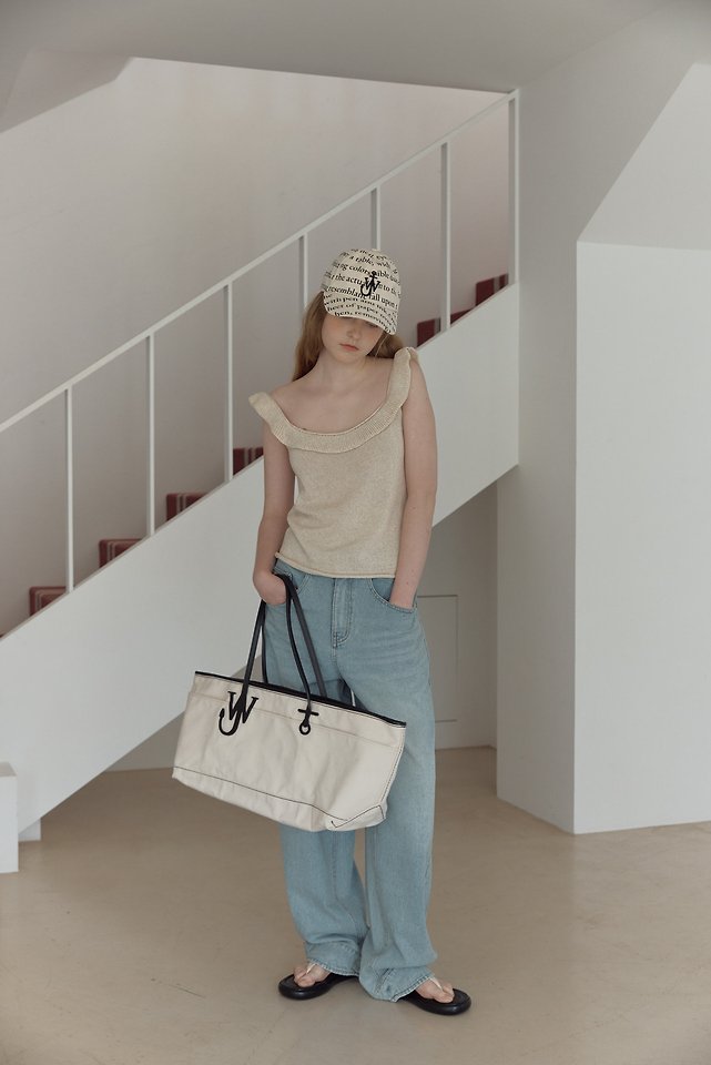 Uoov - Korean Women Fashion - #momslook - Chouchou Knit Top - 8