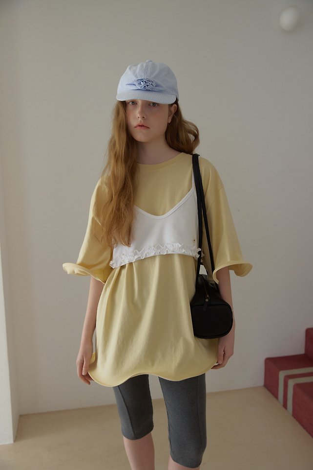 Uoov - Korean Women Fashion - #momslook - Dot Frill Top - 7
