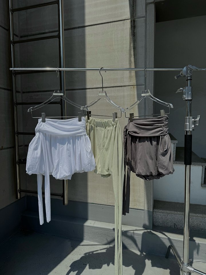 Uoov - Korean Women Fashion - #momslook - Tie Balloon Pants