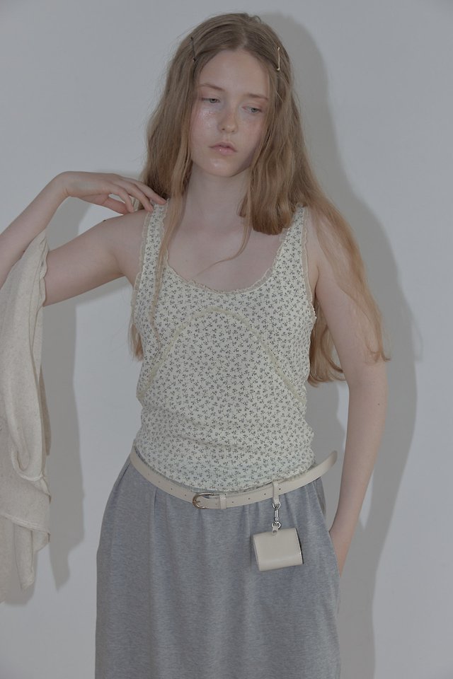 Uoov - Korean Women Fashion - #momslook - Floral Sleeveless Vest - 8