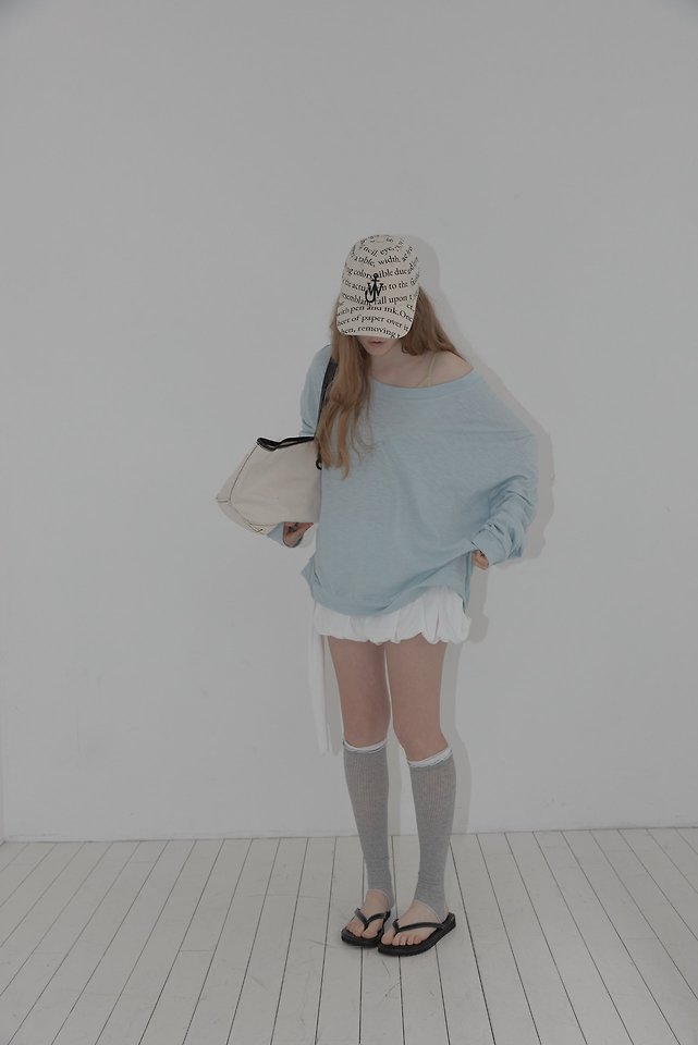 Uoov - Korean Women Fashion - #vintagekidsstyle - Cozy Box Tee - 12
