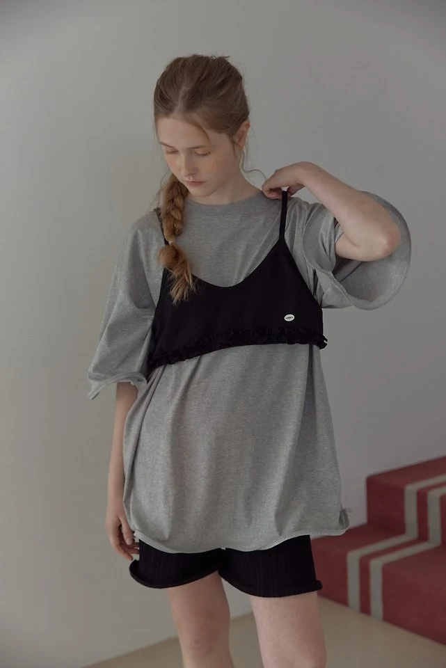 Uoov - Korean Women Fashion - #womensfashion - Dot Frill Top - 10