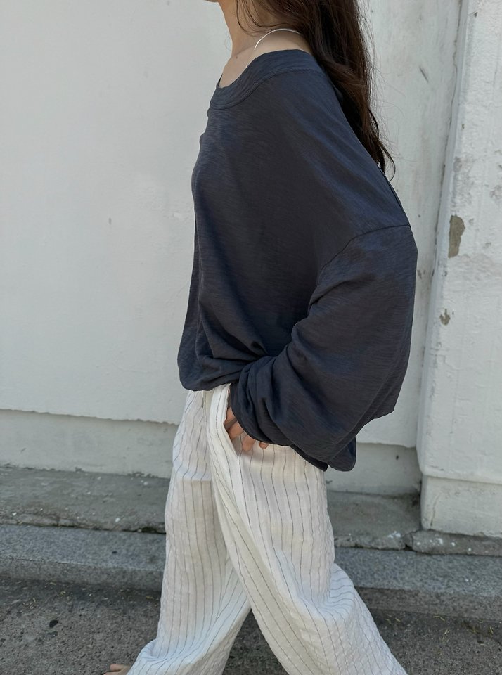 Uoov - Korean Women Fashion - #momslook - Cozy Box Tee - 4