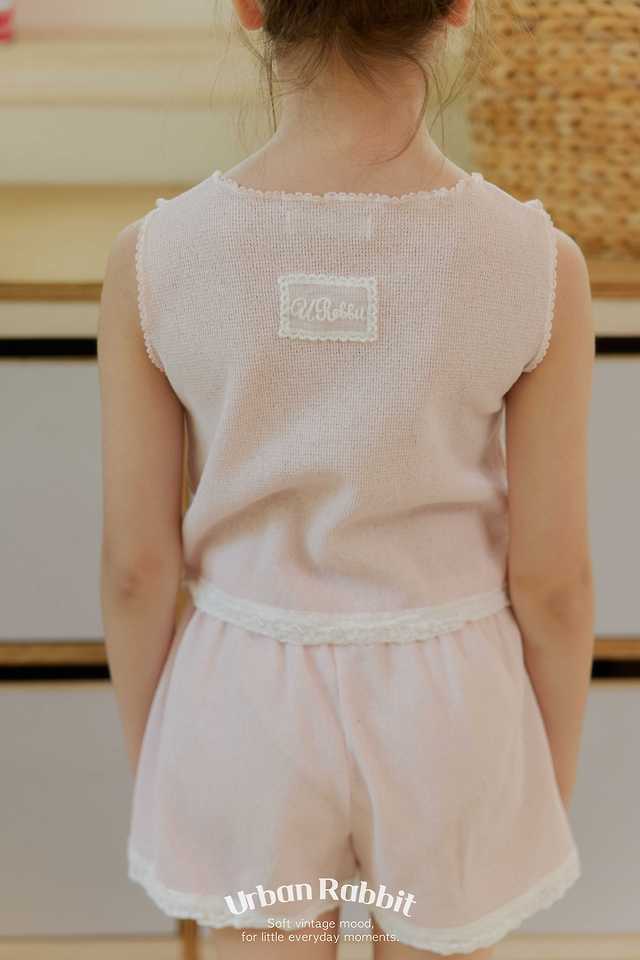 Urban Rabbit - Korean Children Fashion - #Kfashion4kids - Lace Knit Sleeveless - 10