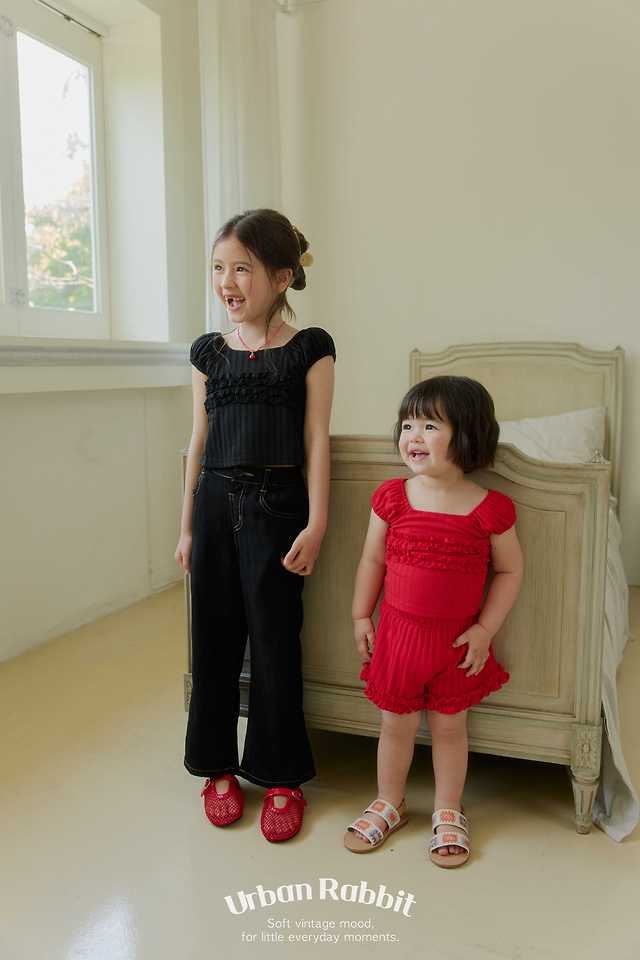 Urban Rabbit - Korean Children Fashion - #Kfashion4kids - Candy Frill Set - 7