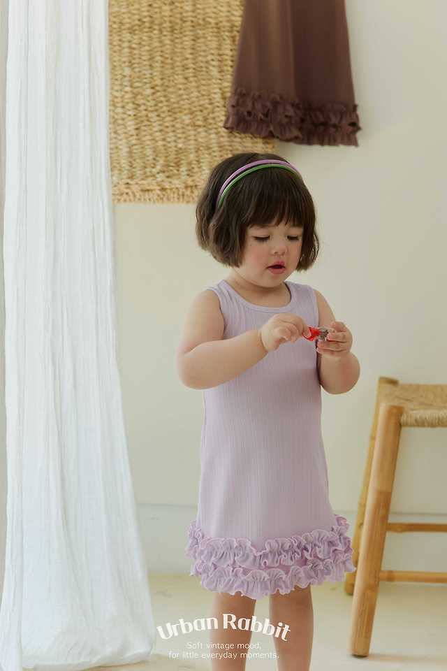 Urban Rabbit - Korean Children Fashion - #Kfashion4kids - Cooling Pleats One-piece - 6