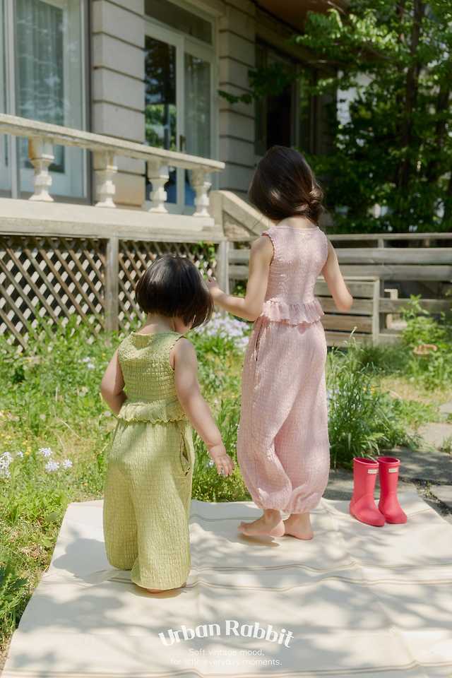 Urban Rabbit - Korean Children Fashion - #childofig - Crease Harem Pants - 5