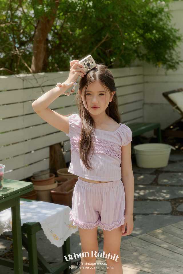 Urban Rabbit - Korean Children Fashion - #childofig - Candy Frill Set - 12