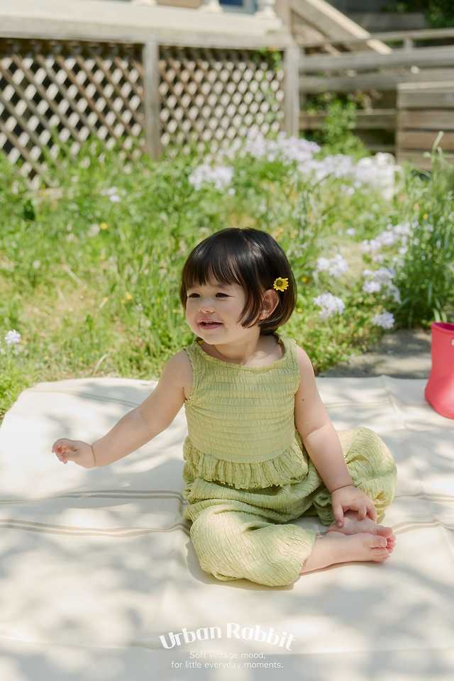 Urban Rabbit - Korean Children Fashion - #childofig - Crease Frill Sleeveless - 8