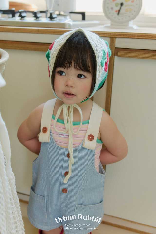 Urban Rabbit - Korean Children Fashion - #childrensboutique - Kiki Rainbow Sleeveless - 12
