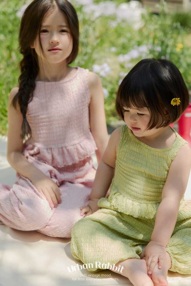 Urban Rabbit - Korean Children Fashion - #childrensboutique - Crease Frill Sleeveless - 9