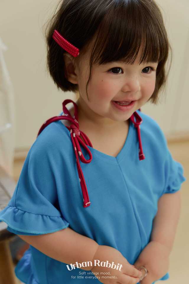 Urban Rabbit - Korean Children Fashion - #designkidswear - Cool Cover-Up Frill Tee - 9