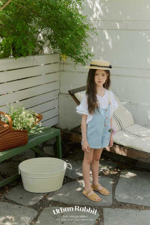 Urban Rabbit - Korean Children Fashion - #discoveringself - Cool Cover-Up Frill Tee - 10