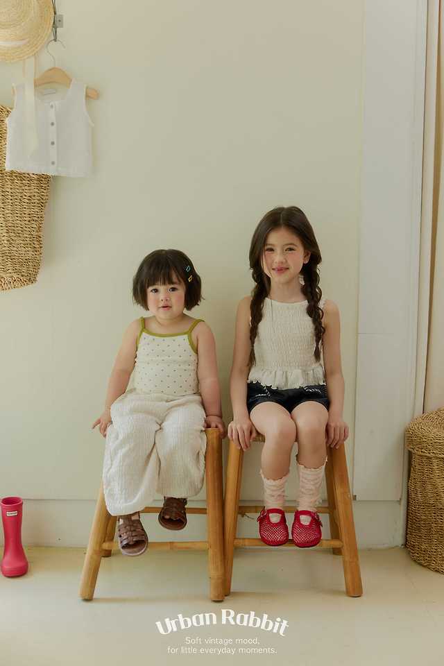 Urban Rabbit - Korean Children Fashion - #discoveringself - Crease Frill Sleeveless - 11