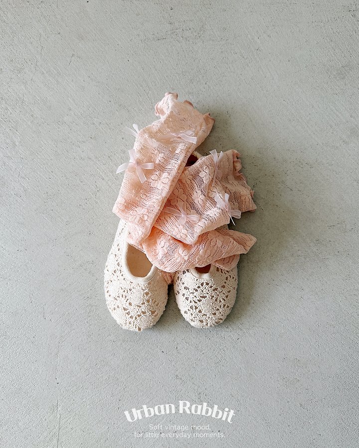 Urban Rabbit - Korean Children Fashion - #discoveringself - Lace Ribbon Socks - 10