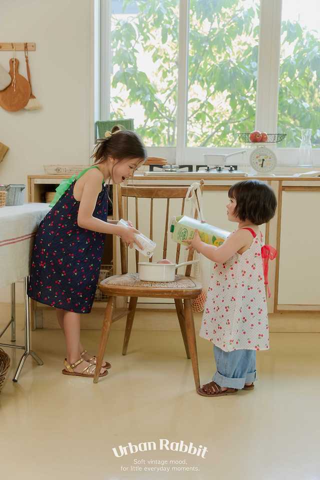 Urban Rabbit - Korean Children Fashion - #discoveringself - Ice Cherry One-piece - 4