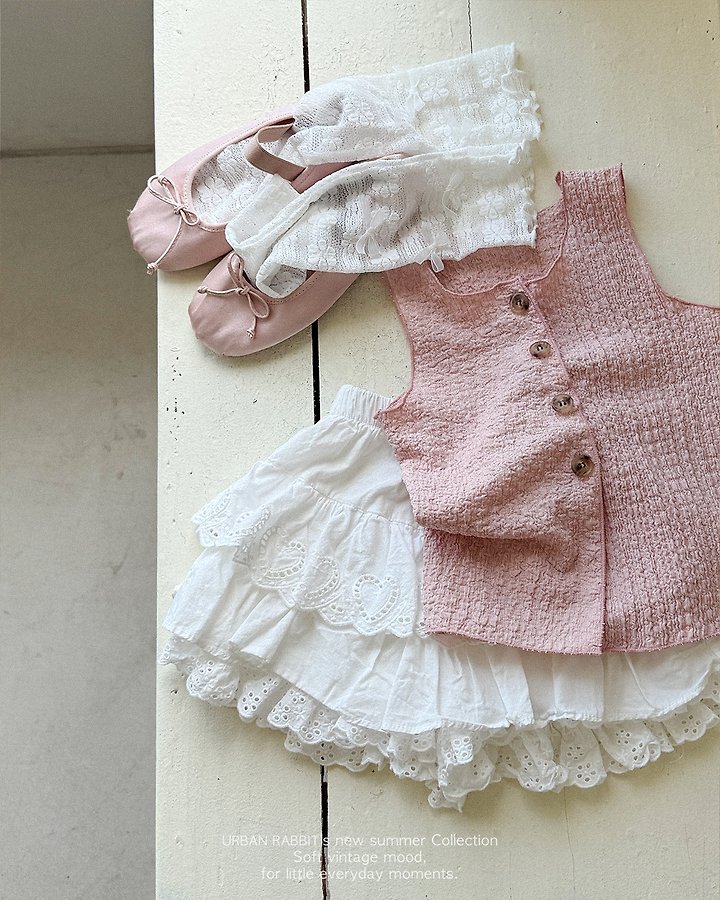 Urban Rabbit - Korean Children Fashion - #kidsshorts - Lace Ribbon Socks - 12