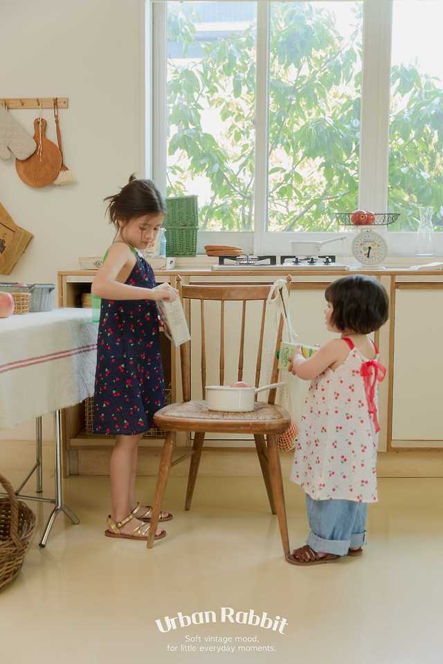 Urban Rabbit - Korean Children Fashion - #kidsstore - Ice Cherry One-piece - 6