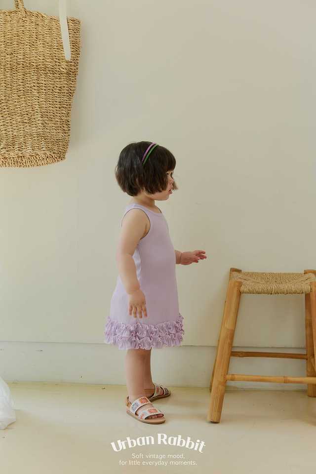 Urban Rabbit - Korean Children Fashion - #kidsshorts - Cooling Pleats One-piece - 4