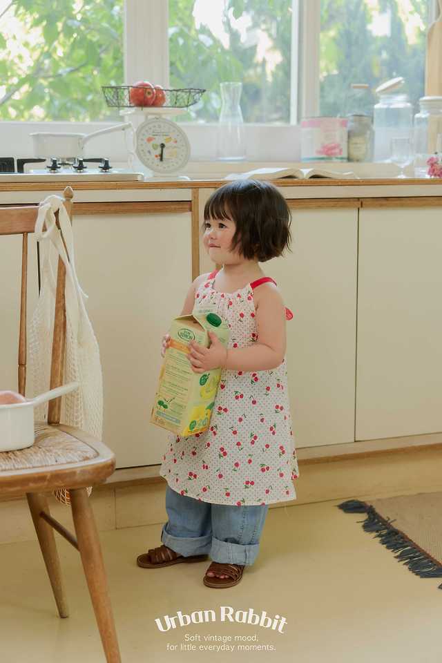 Urban Rabbit - Korean Children Fashion - #kidzfashiontrend - Ice Cherry One-piece - 7