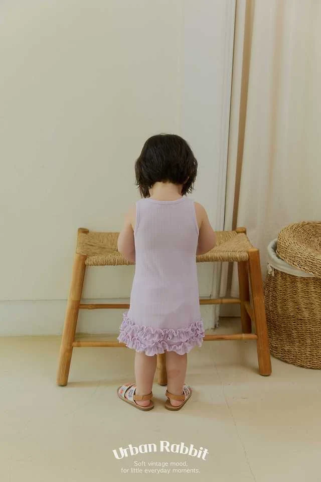 Urban Rabbit - Korean Children Fashion - #kidzfashiontrend - Cooling Pleats One-piece - 5