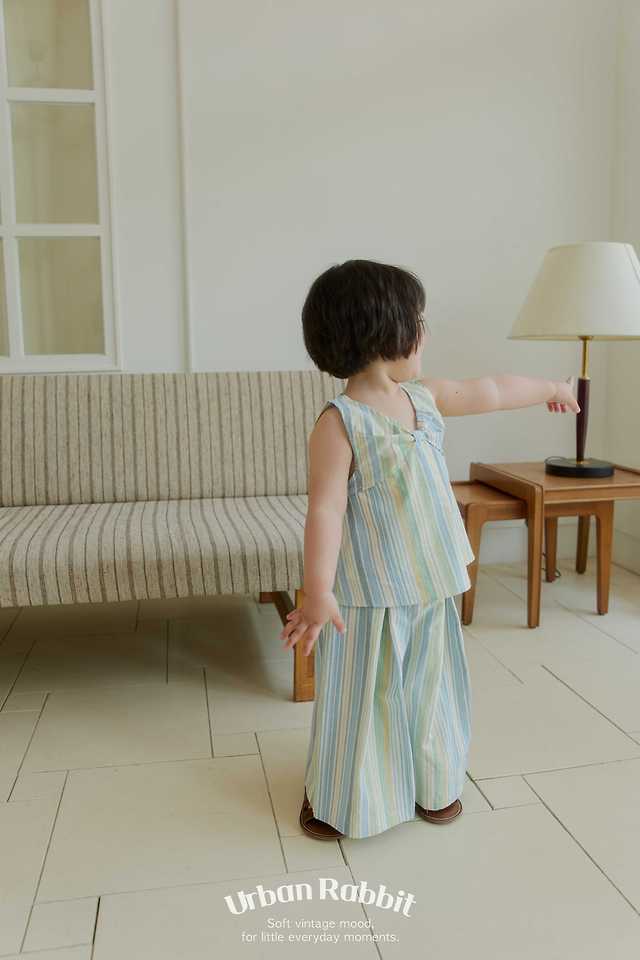 Urban Rabbit - Korean Children Fashion - #littlefashionista - Lollipop Ribbon Sleeveless Blouse - 10