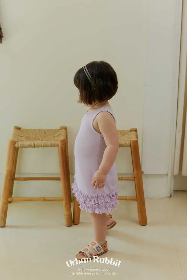 Urban Rabbit - Korean Children Fashion - #littlefashionista - Cooling Pleats One-piece - 7