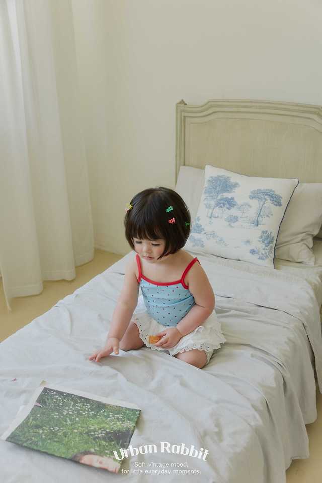 Urban Rabbit - Korean Children Fashion - #littlefashionista - Little Dot Color Sleeveless - 5