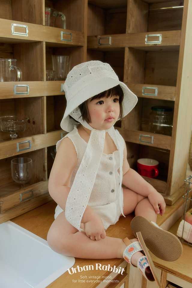 Urban Rabbit - Korean Children Fashion - #magicofchildhood - Lace Knit Sleeveless - 12