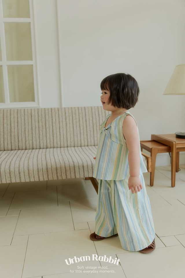 Urban Rabbit - Korean Children Fashion - #magicofchildhood - Lollipop Ribbon Sleeveless Blouse - 11