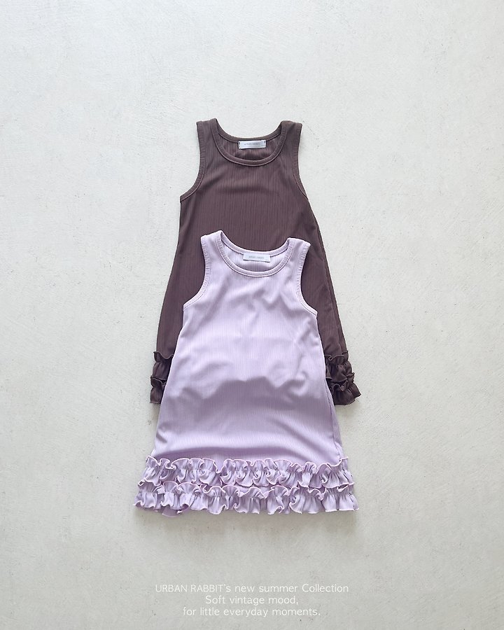 Urban Rabbit - Korean Children Fashion - #magicofchildhood - Cooling Pleats One-piece - 8
