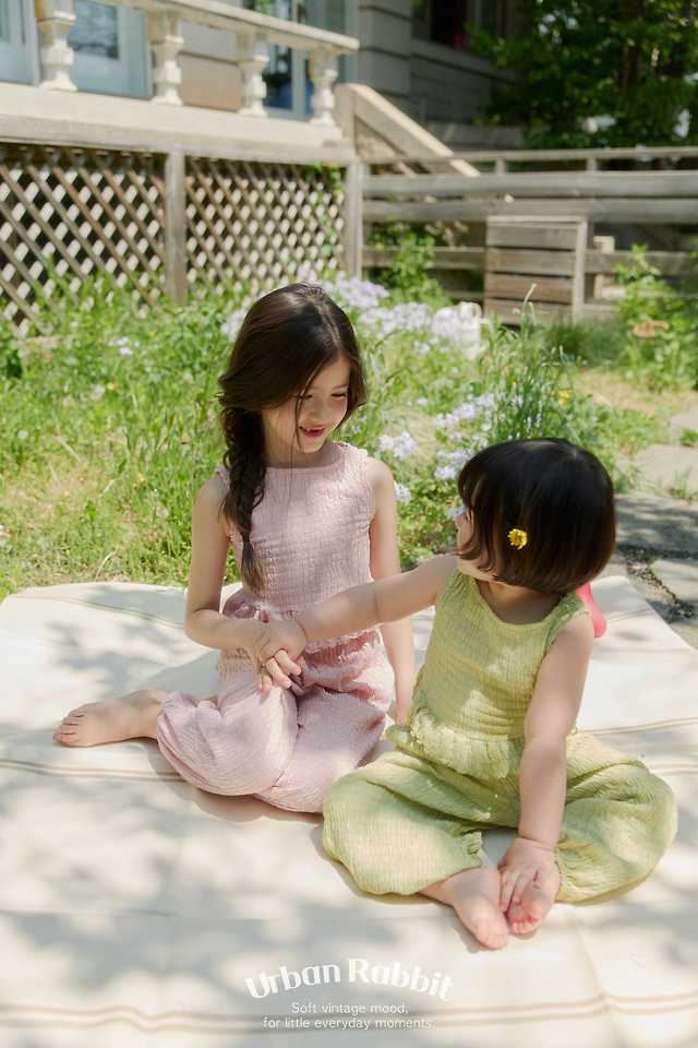 Urban Rabbit - Korean Children Fashion - #littlefashionista - Crease Frill Sleeveless - 4