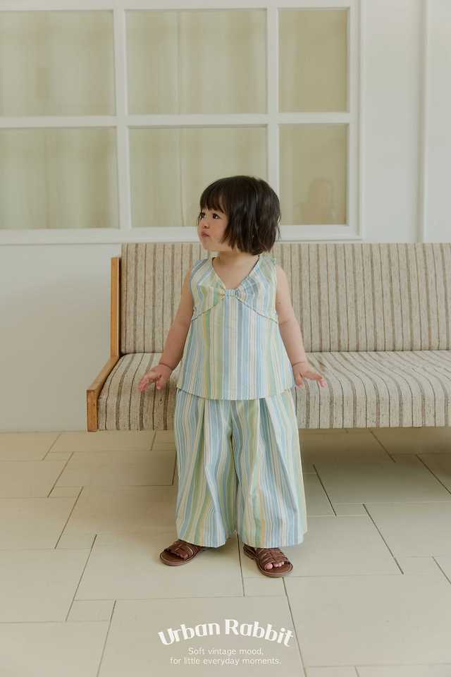 Urban Rabbit - Korean Children Fashion - #minifashionista - Lollipop Ribbon Sleeveless Blouse - 12