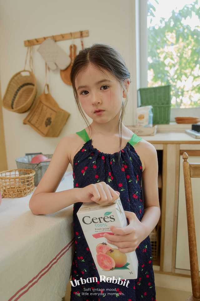 Urban Rabbit - Korean Children Fashion - #minifashionista - Ice Cherry One-piece - 11