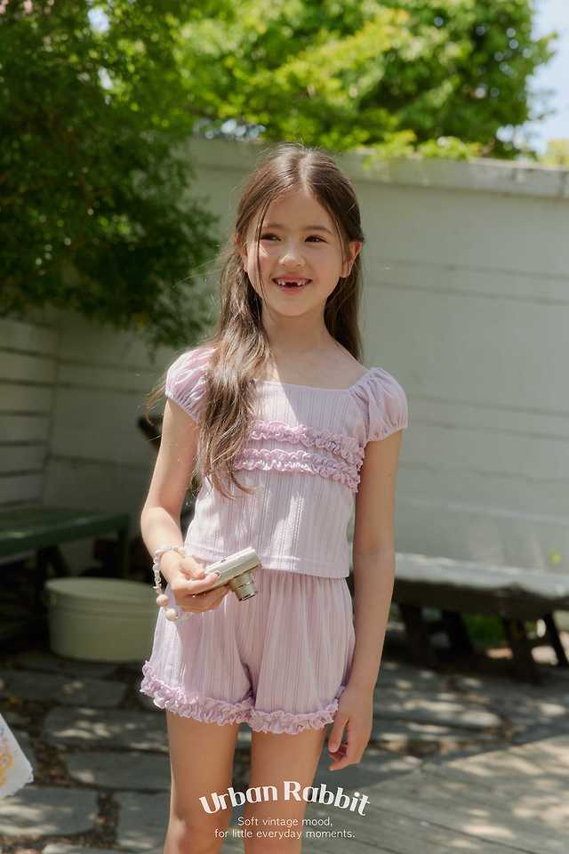 Urban Rabbit - Korean Children Fashion - #minifashionista - Candy Frill Set - 10