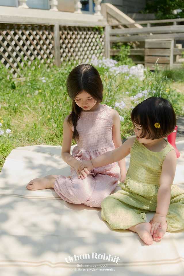 Urban Rabbit - Korean Children Fashion - #minifashionista - Crease Frill Sleeveless - 5