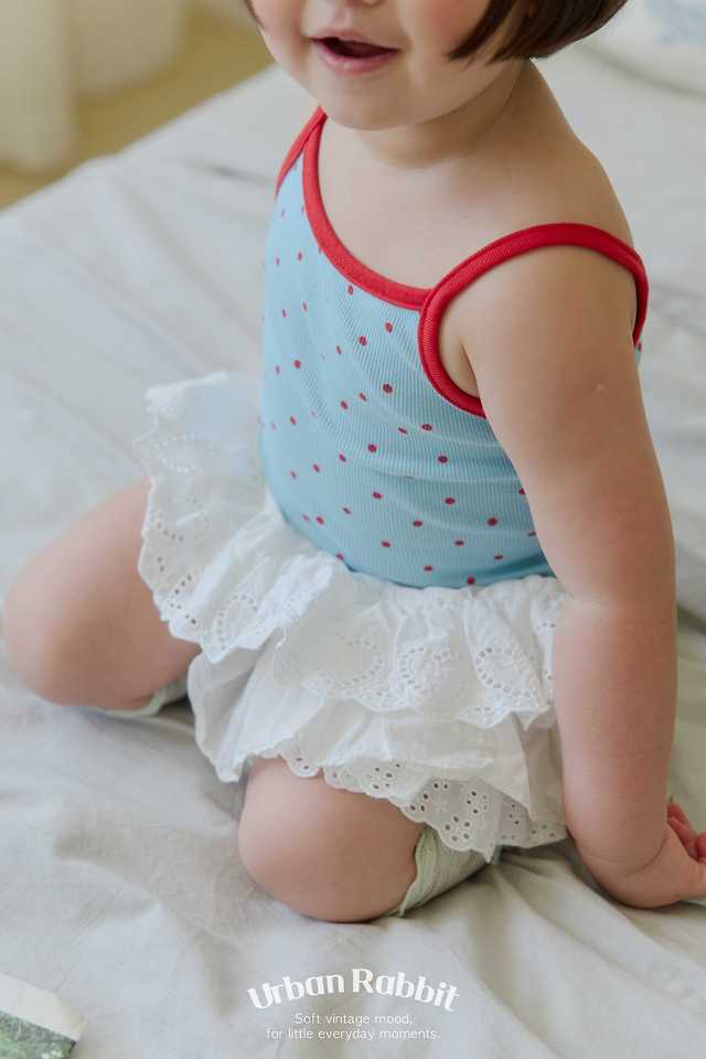 Urban Rabbit - Korean Children Fashion - #prettylittlegirls - Little Dot Color Sleeveless - 8