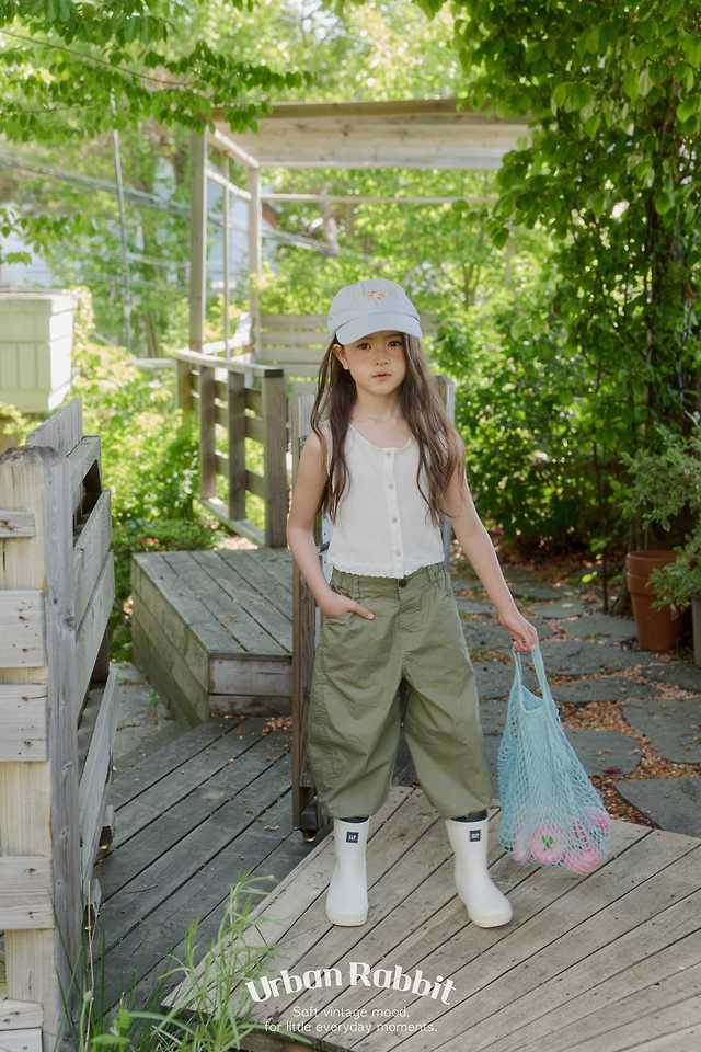 Urban Rabbit - Korean Children Fashion - #stylishchildhood - Lace Knit Sleeveless