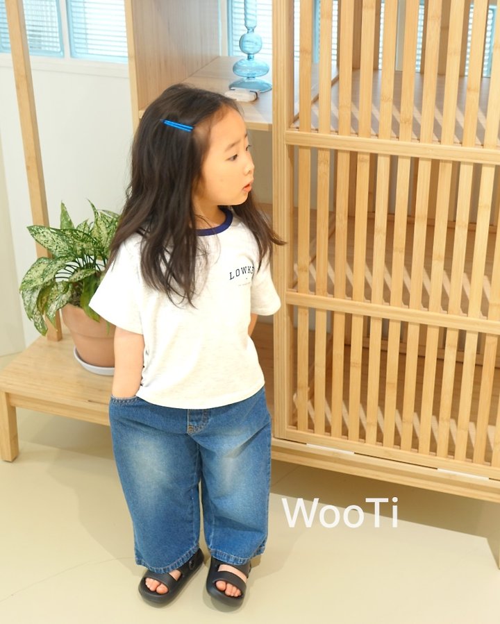 Wooti - Korean Children Fashion - #Kfashion4kids - Move Denim Pants - 3