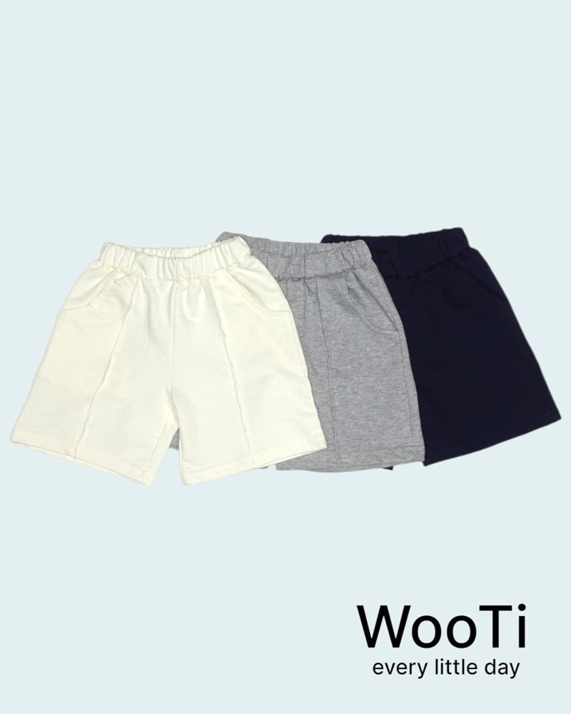 Wooti - Korean Children Fashion - #Kfashion4kids - Pin Tuck Shorts